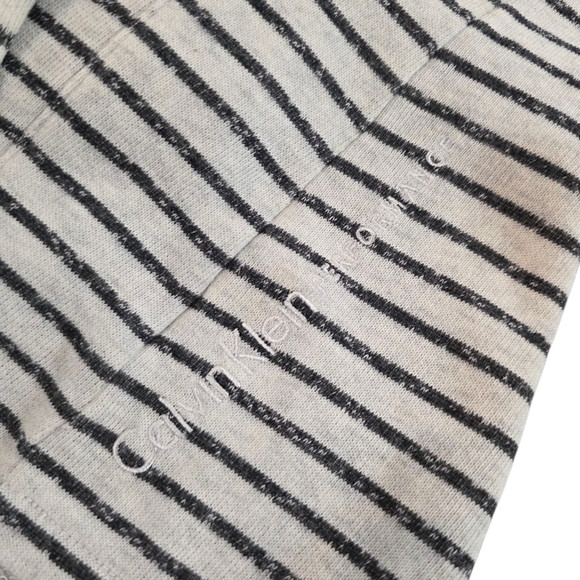 Calvin Klein Performance Striped Zip Jacket Women’s Small Quick Dry Black Grey - Picture 5 of 9